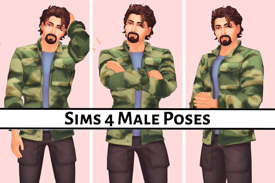 sims 4 male poses