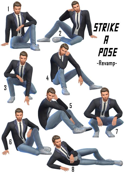 sims 4 male secondary gallery poses