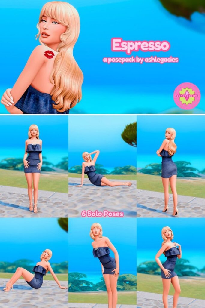 sims 4 single poses