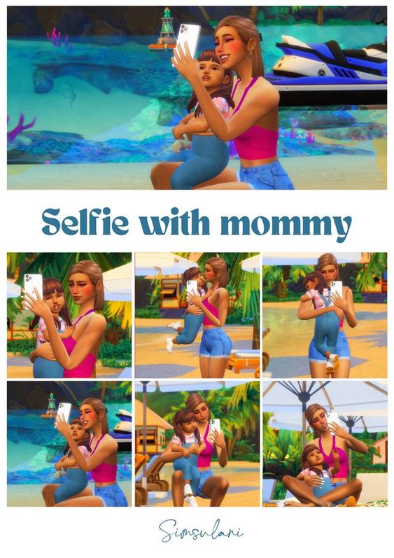 sims 4 toddler selfie poses