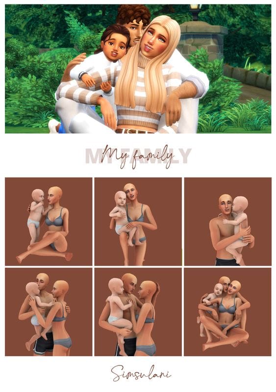 the sims 4 family poses