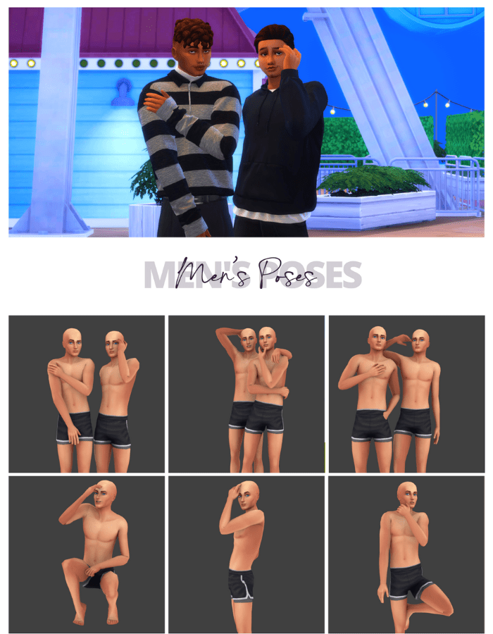 the sims 4 male poses
