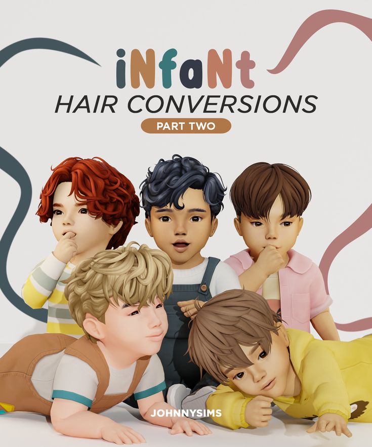 best sims 4 infant cc hair pack