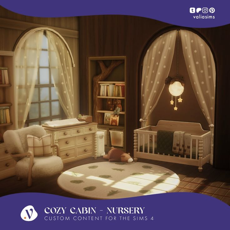 best sims 4 nursery cc maxis match