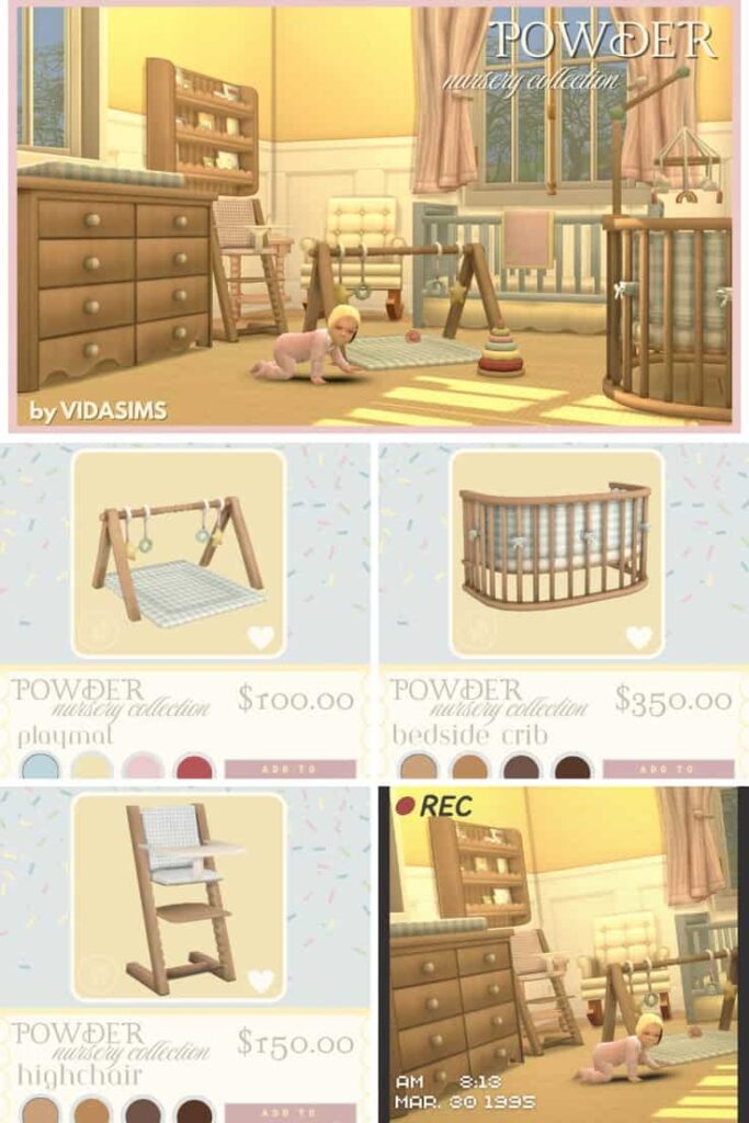 best sims 4 nursery cc pack