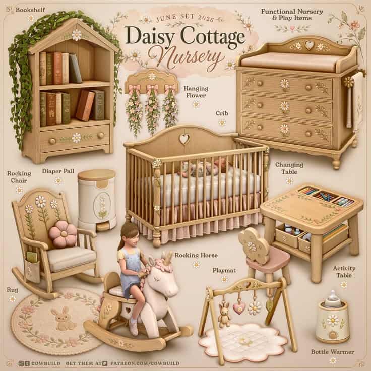 best sims 4 nursery pack