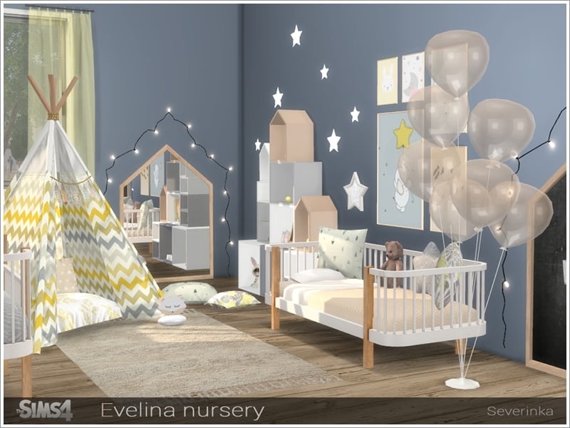 evelina sims 4 nursery cc