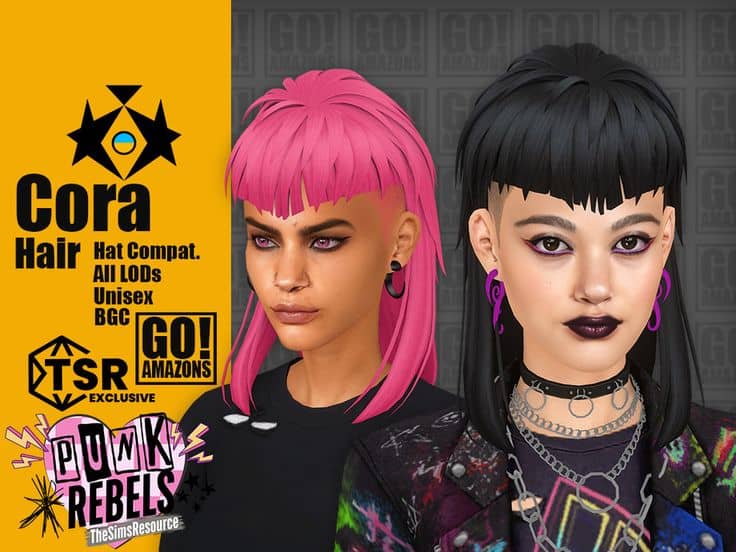 mullet punk hairstyle