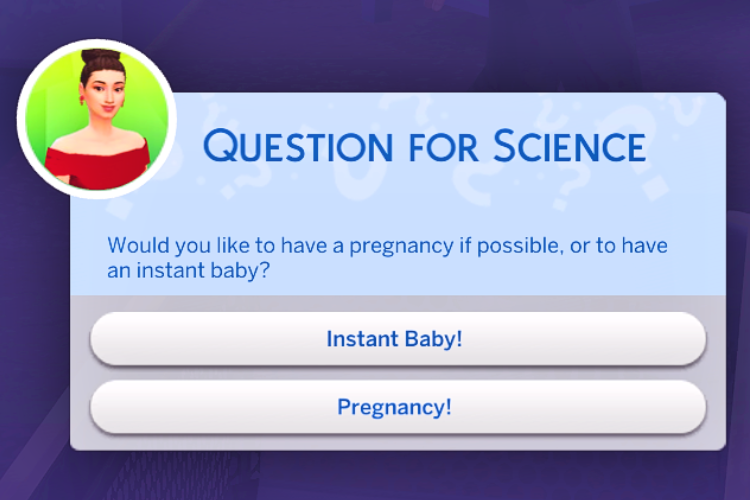 science baby tweak mod sims 4