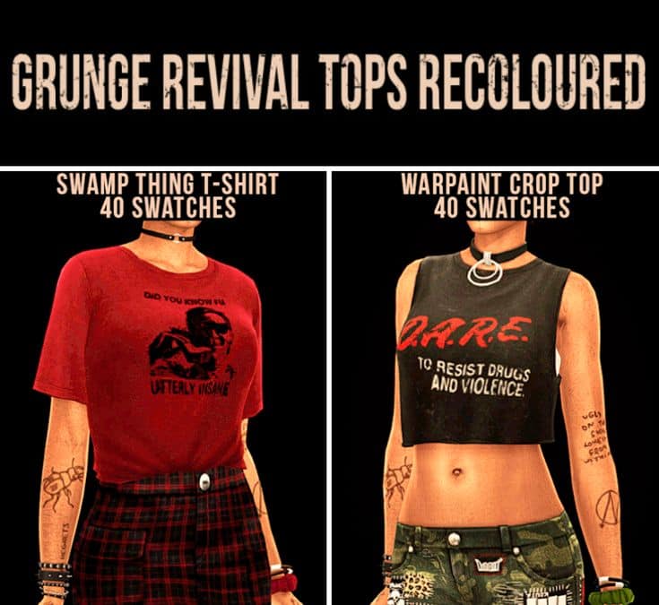 sims 4 grunge tops