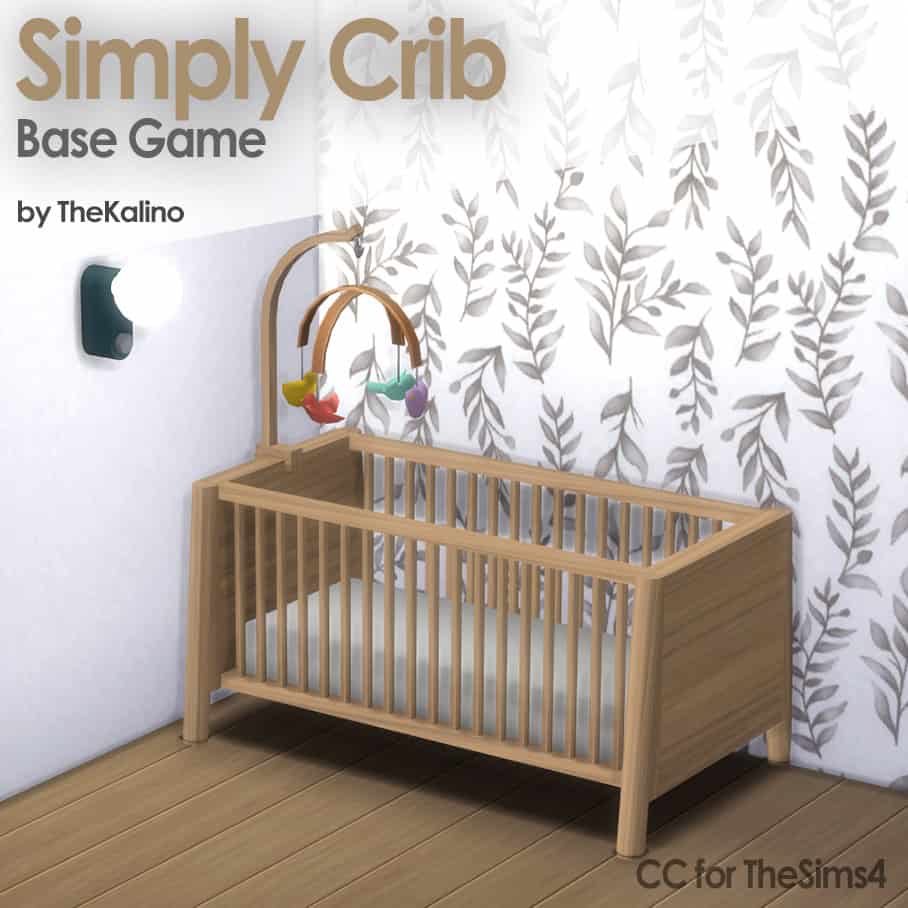 sims 4 infant cribs