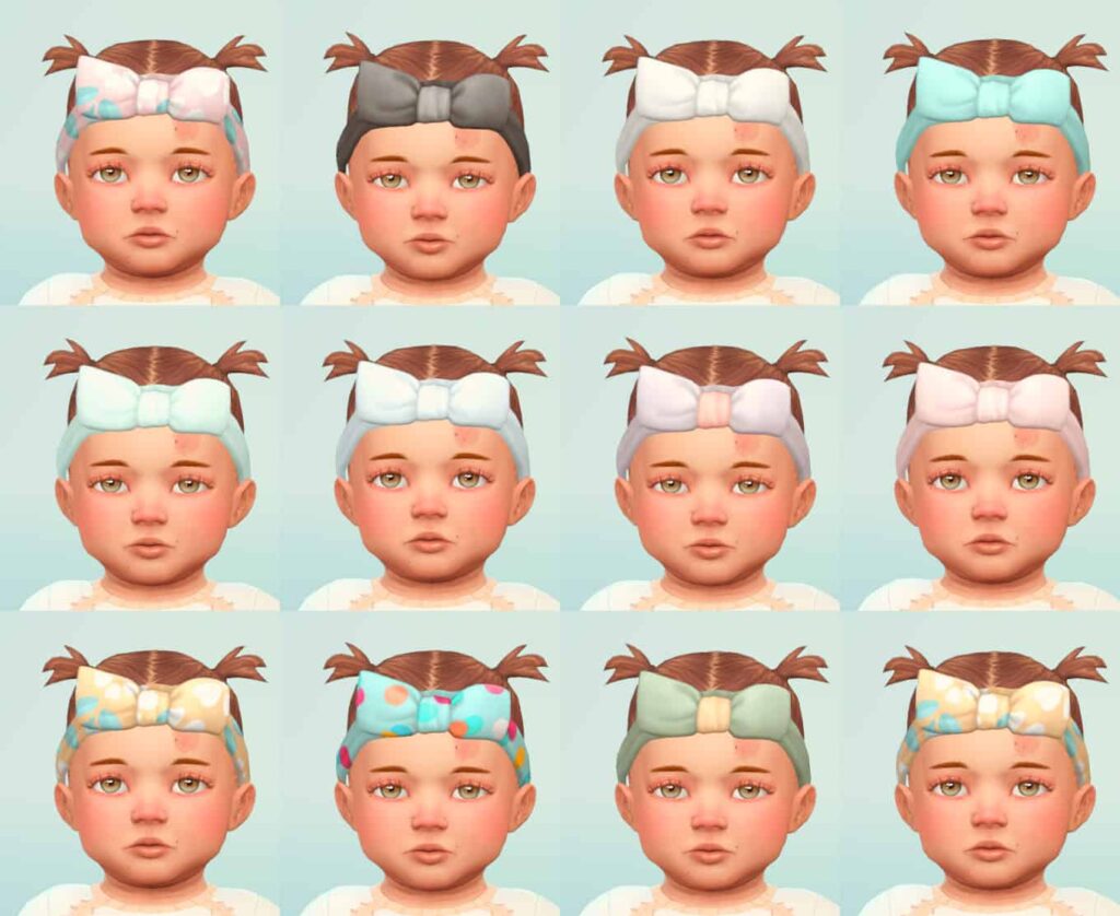 sims 4 infant headband