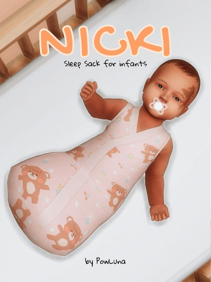 sims 4 infant sleep sack cc