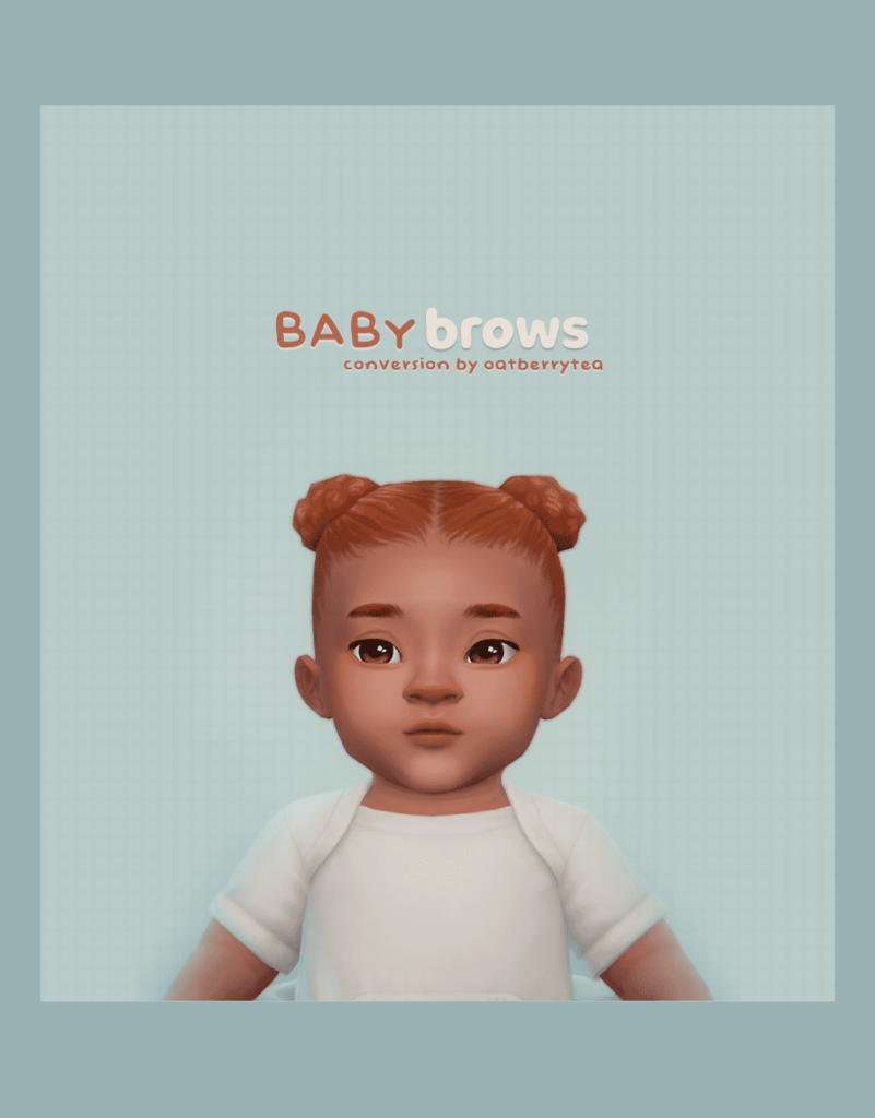 sims 4 infants eyebrows