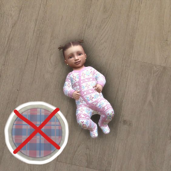 sims 4 no infant rug override