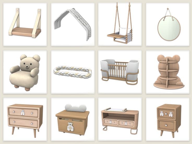 sims 4 nursery cc