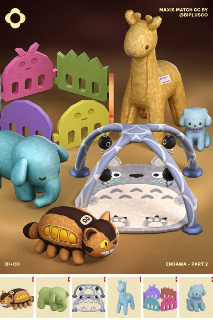 sims 4 nursery cc decor