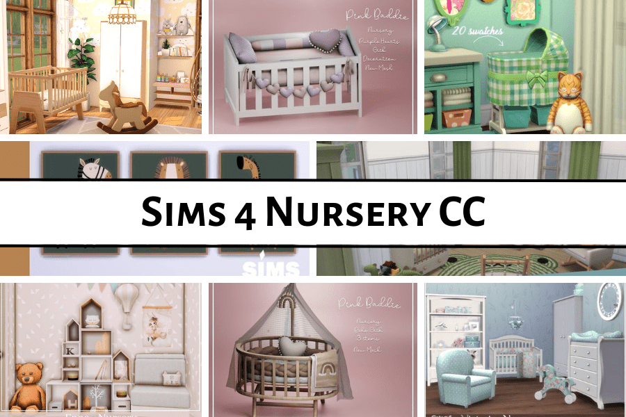 29+ Super Cute Sims 4 Nursery CC For The Perfect Baby Room