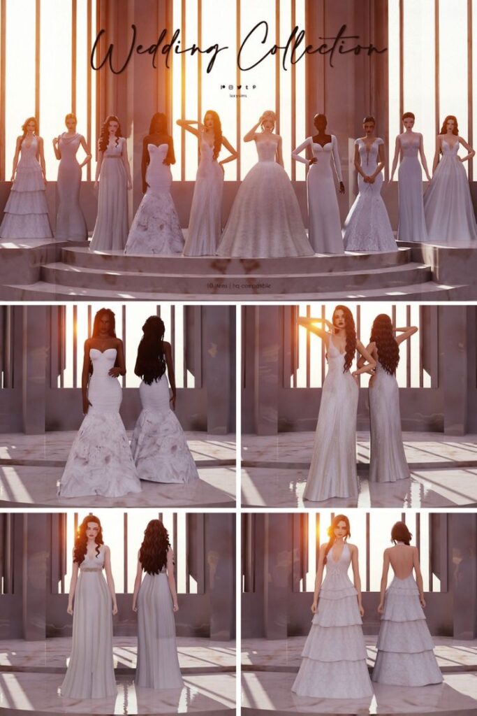 sims 4 wedding dress