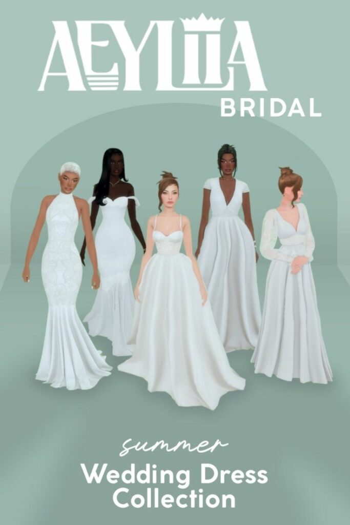 sims 4 wedding dress cc collection