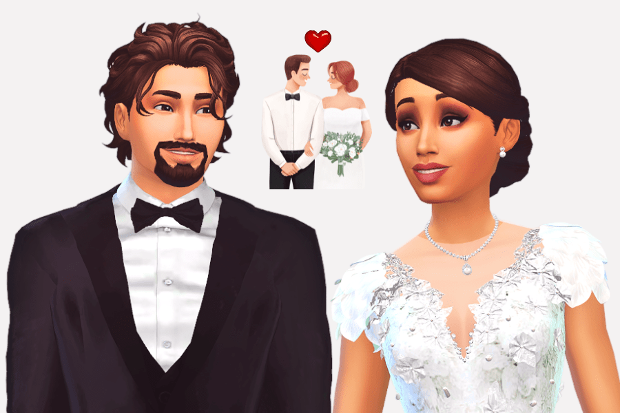 31+ Gorgeous Sims 4 Wedding Dress CC (Updated!)