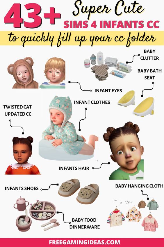 the sims 4 infant mods
