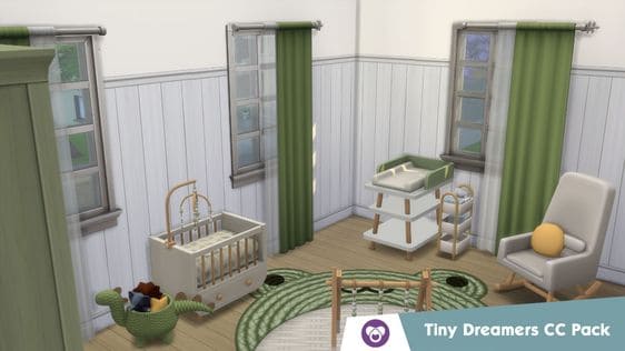 tiny dreamers sims 4 nursery cc pack