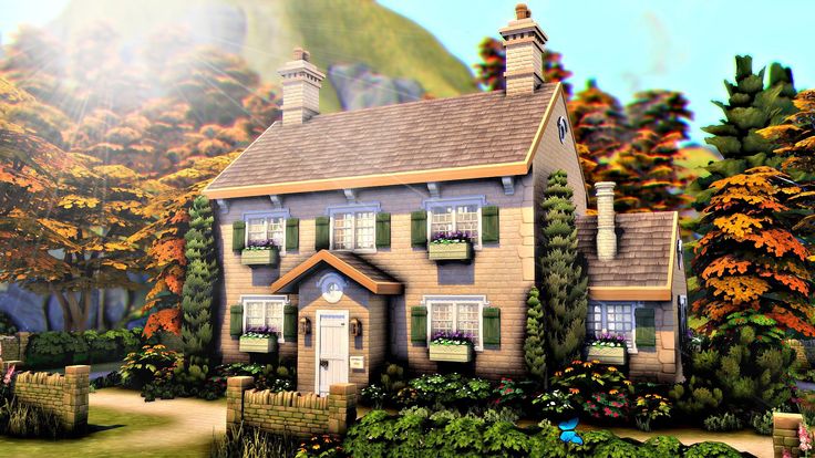 best sims 4 cottage house
