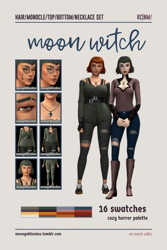 best sims 4 witch cc set