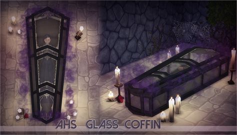 sims 4 glass coffin cc