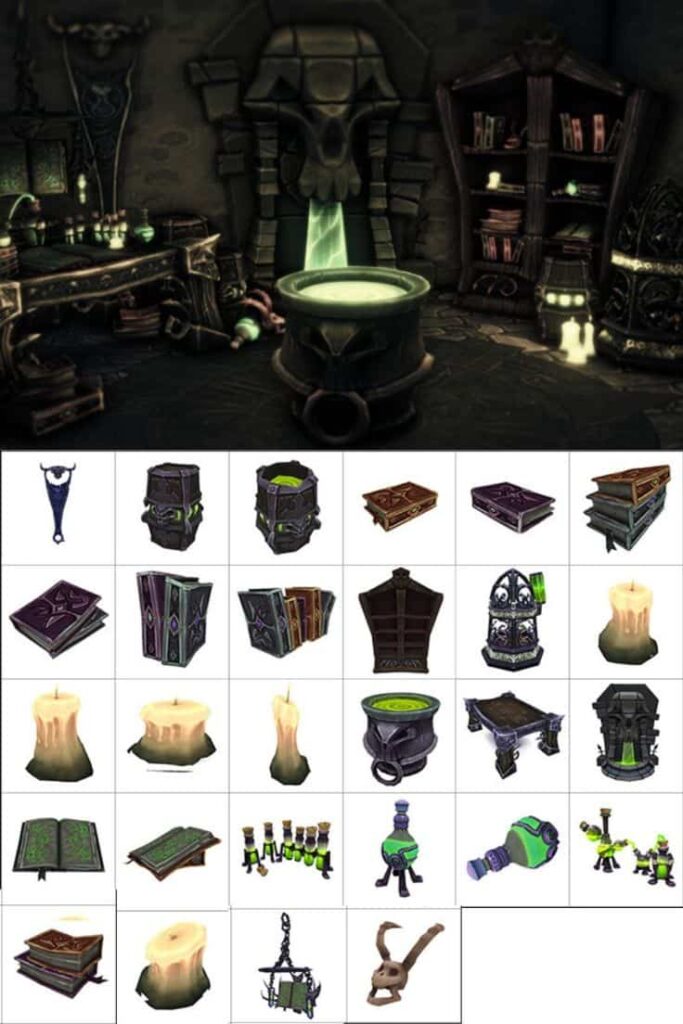 sims 4 gothic decor