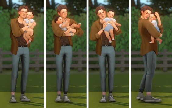 sims 4 infant carrying poses