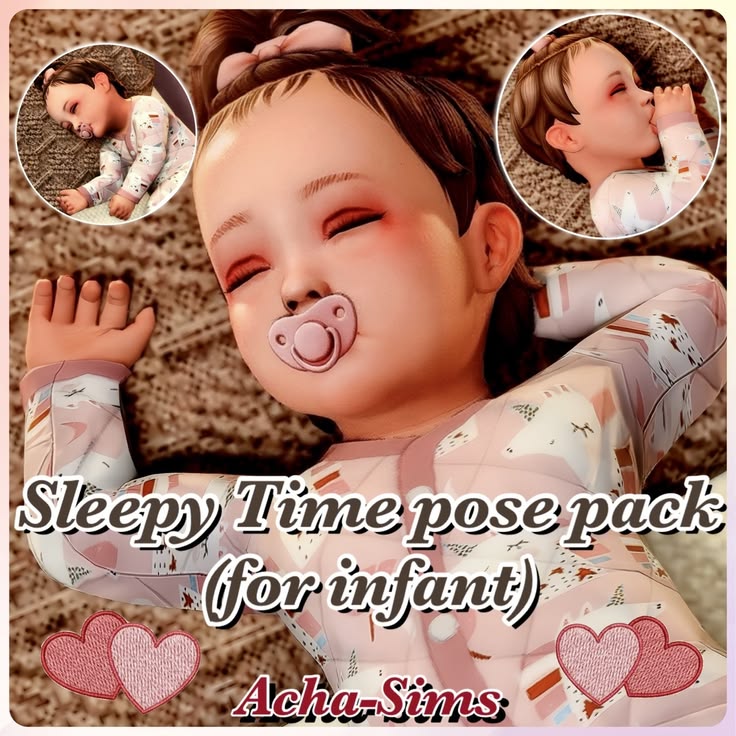 sims 4 infant pose pack