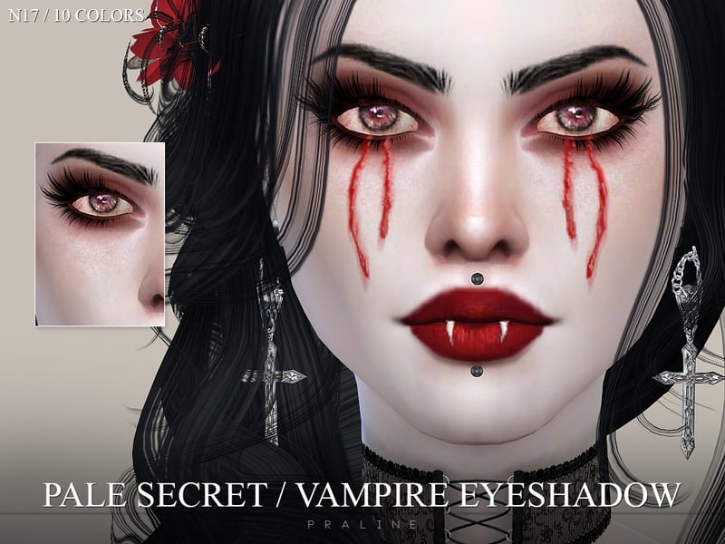 sims 4 vampire eyeshadow cc