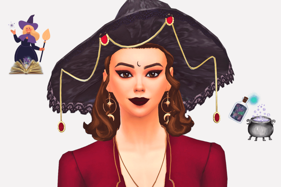 39+ Must-Have Sims 4 Witch CC (Hat, Dress, Decor, and More)