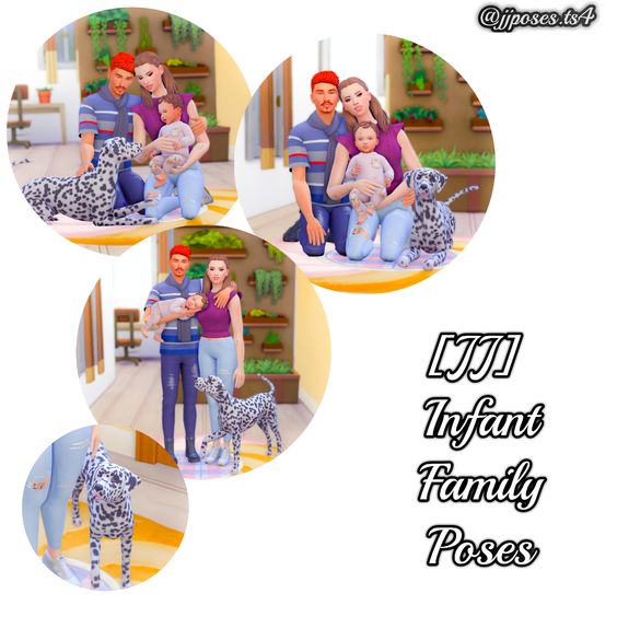 the sims 4 infant family poses