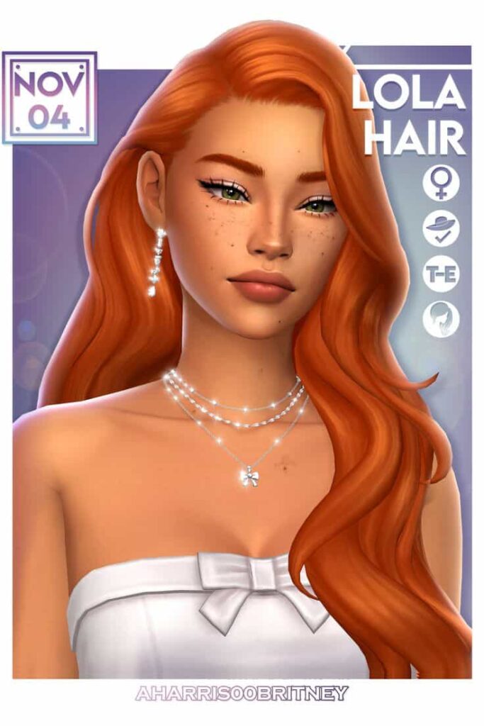 best sims 4 long hair