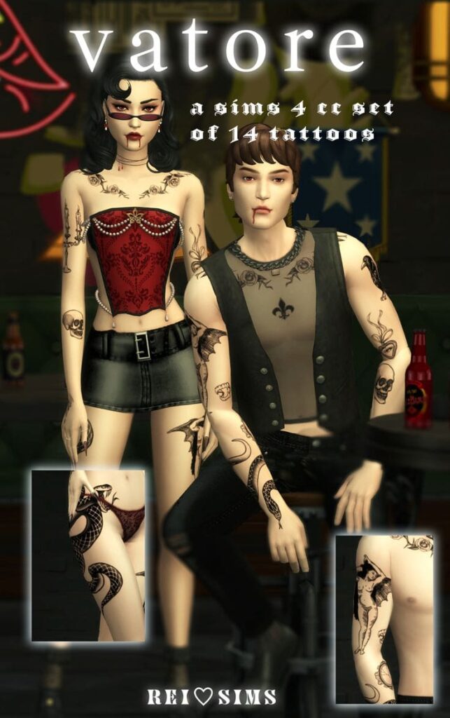 best tattoo cc set