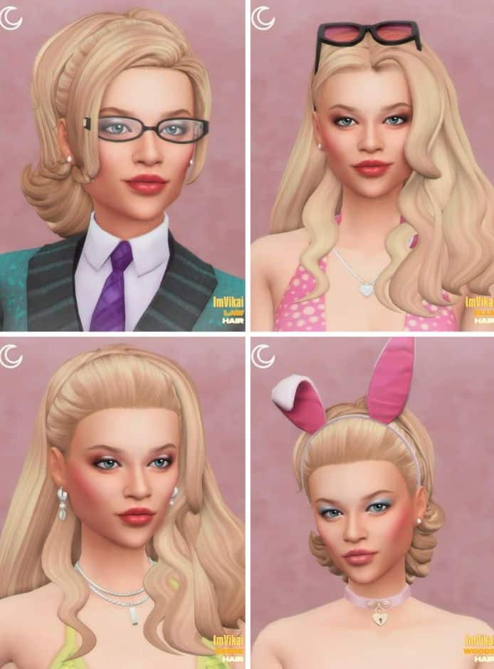 hair cc pack