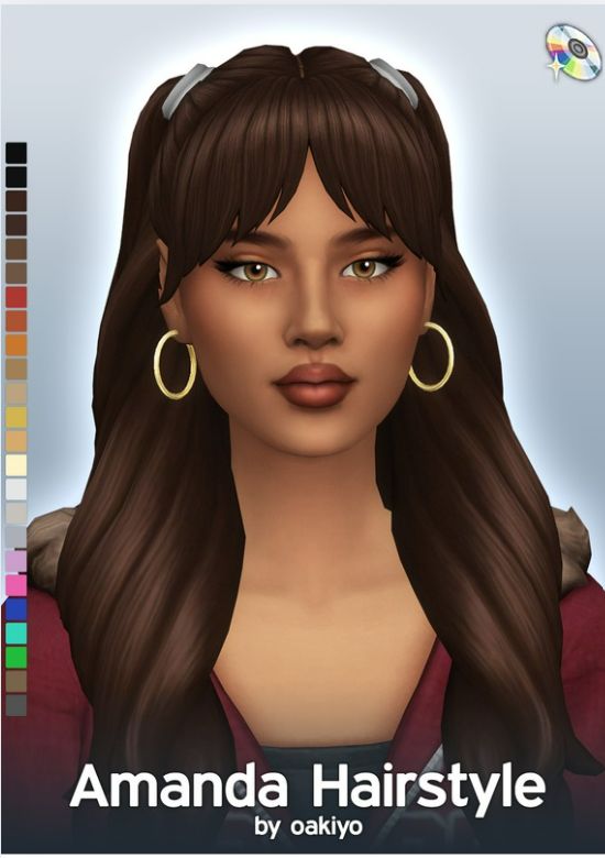 long hair sims 4