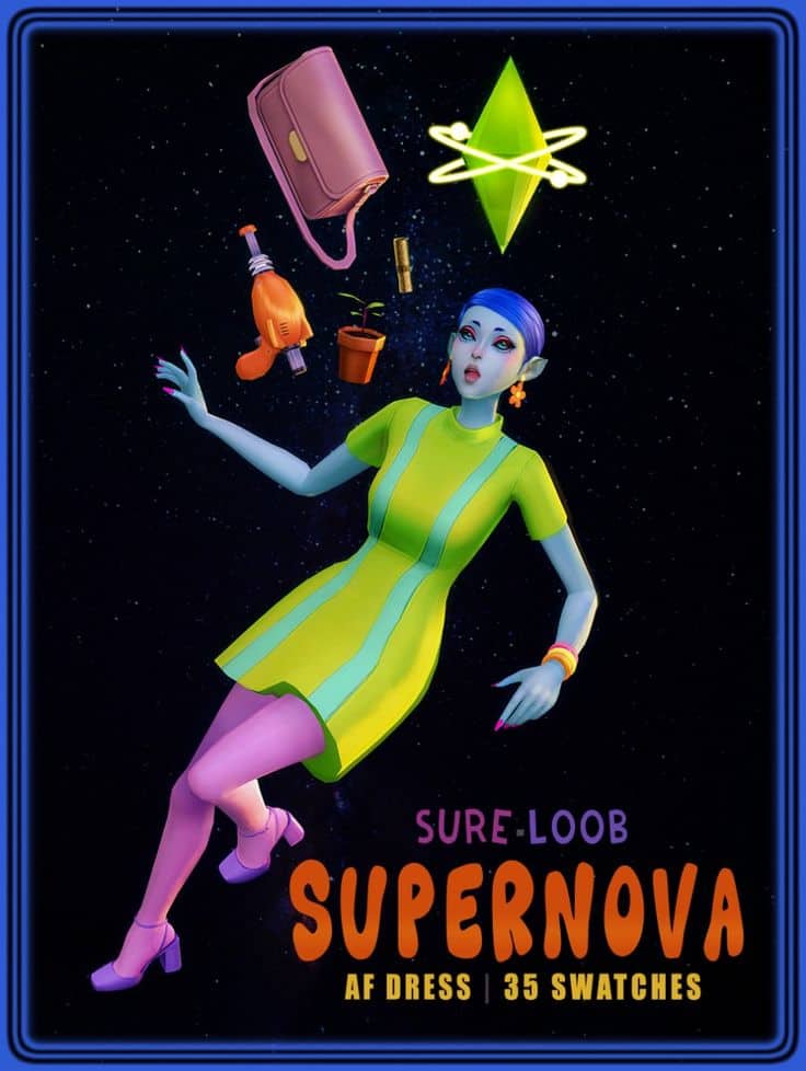 sims 4 alien dress