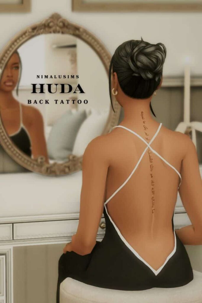 sims 4 back tattoo cc