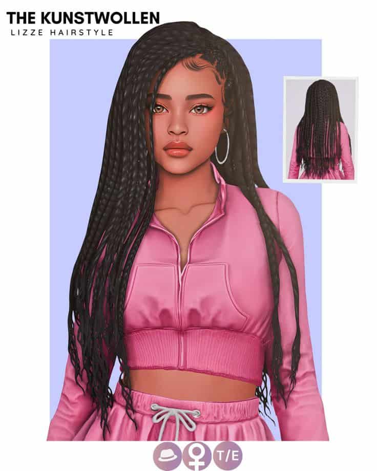 sims 4 braids