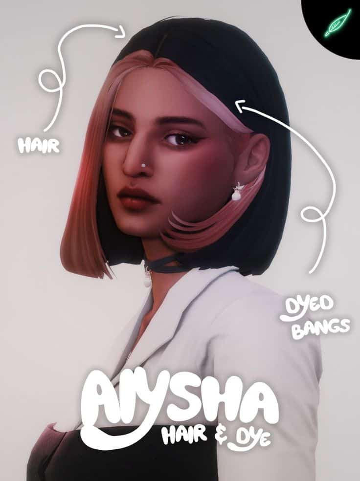sims 4 cc hair with dyes