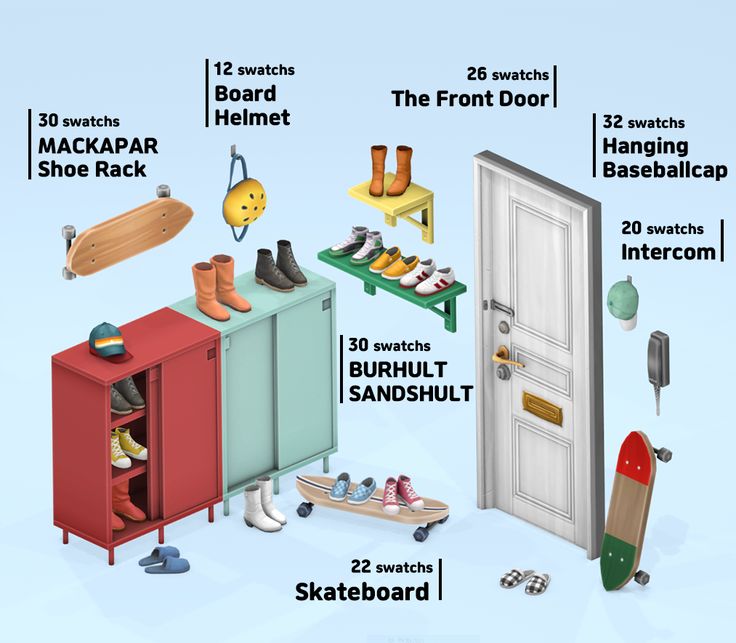 sims 4 clutter cc decor