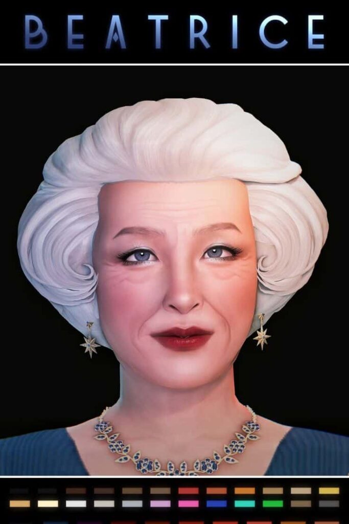 sims 4 elder hair cc
