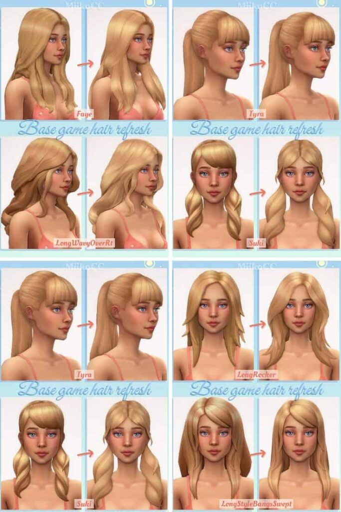 sims 4 hair override mod