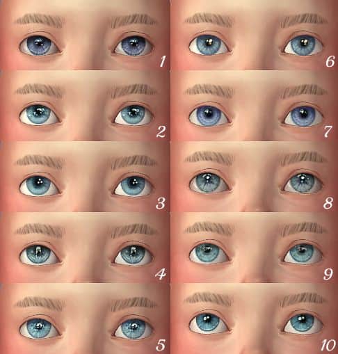 sims 4 infant eyes pack
