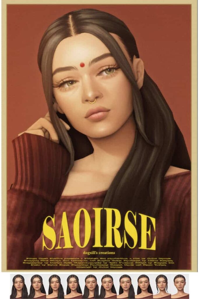 sims 4 long hair collection