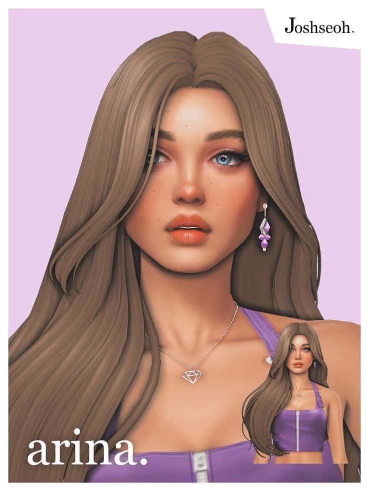sims 4 long hair